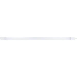 Biała oprawa LED do pomieszczeń wilgotnych REV Super Slim, 120 cm, do piwnicy i garażu.
