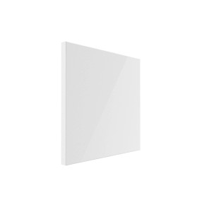 Biały front szafki kuchennej t.b.t. do zabudowy.