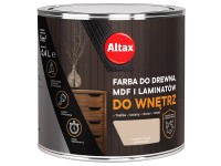 Farba do drewna ALTAX do wnętrz kremowy 400 ml