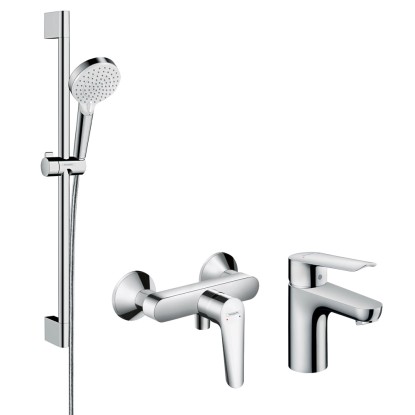 Hansgrohe Zestaw prysznicowy Logis E 3 w 1