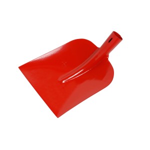 Luzem, czerwona szufla Holenderska LUX-TOOLS, szerokość 245 mm, do prac ogrodowych.