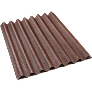 Onduline Płyta Easyline brązowa 76 x 100 cm