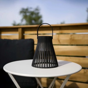 Eko-Light Lampa solarna CONO 0,1W 3000K 2lm IP44 czarna