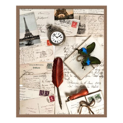 Obraz Retro 53 cm x 43 cm