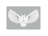 Szablon dekoracyjny Mega 529 OWL 91 x 62
