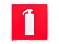 Znak gaśnica fotoluminescencyjny