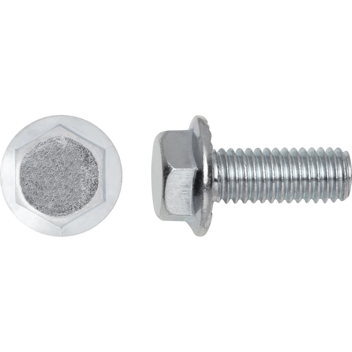 LUX-TOOLS Wkręt do metalu z łbem 6-kątnym 6x30mm 8szt._2