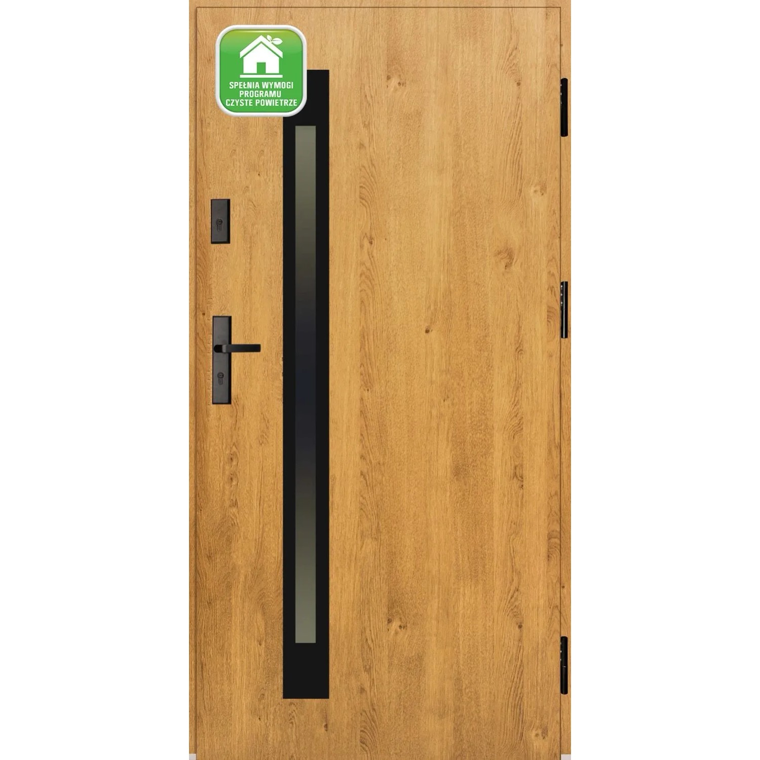 Splendoor Drzwi zewnętrzne Vitra Dąb Winchester 90P otwierane na zewn. 103x208