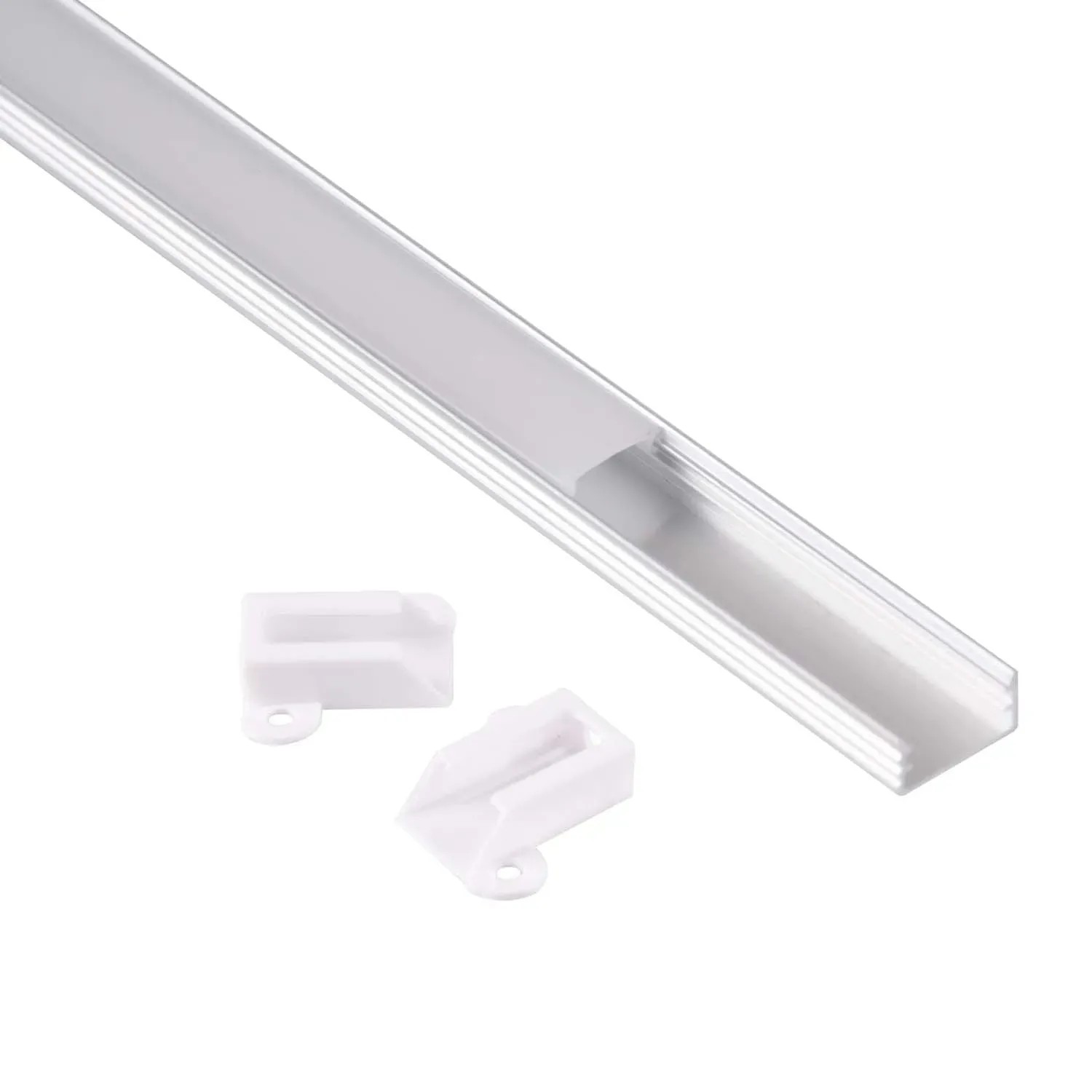 Polux Profil aluminiowy natynkowy satyna 1 m