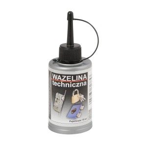 Butelka wazeliny technicznej, smar do zamków i okuć.