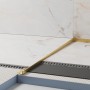 Eviso Listwa spadkowa złoto szczotkowane lewa 120 cm_2