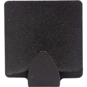 Sepio Haczyk Prostokąt samoprzylepny czarny 2x3,5x3,5 cm