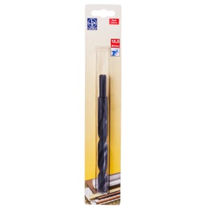 Wiertło do metalu LUX 15 mm, wytrzymałe wiertło spiralne do metali nieżelaznych, DIN 338