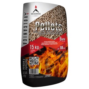 Pellet drzewny VOLCANICA 15 kg