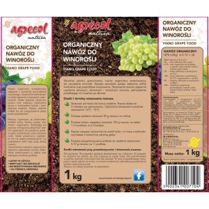 Agrecol Nawóz organiczny do winorośli 1,5 kg.