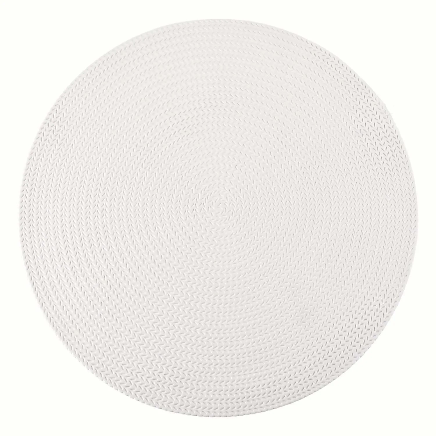 Tajemniczy Ogród Podkładka na stół śr. 38 cm biała