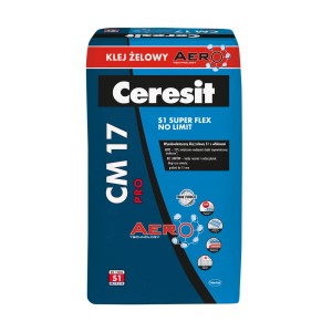 Ceresit CM 17 Pro klej do płytek, elastyczny, do prac glazurniczych.