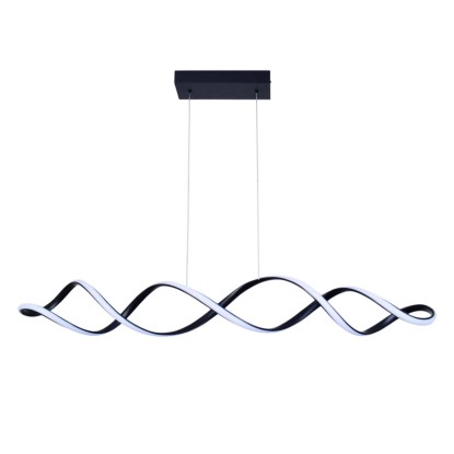 GoldLux Lampa wisząca LED INFINITO XXL 43W 4000K 6300lm czarna