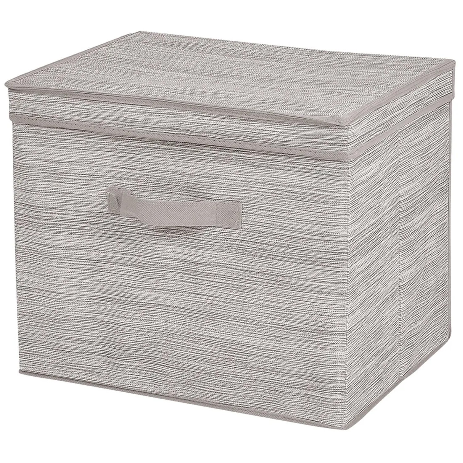 Pudełko MIAMI z pokrywą 40 x 25 x 30 cm beżowe