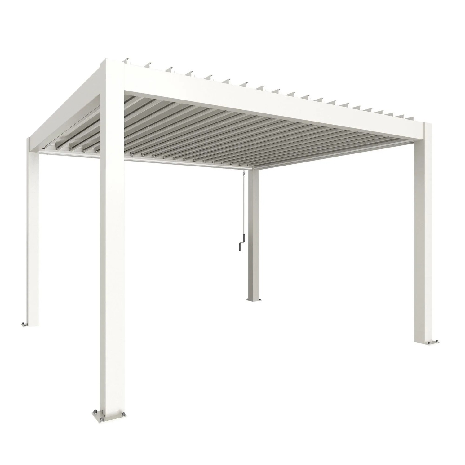Biohort Pergola 4 m x 3,5 biała
