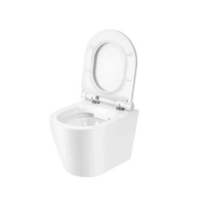 Miska WC Amaro biały połysk bezkołnierzowa 48x36x36