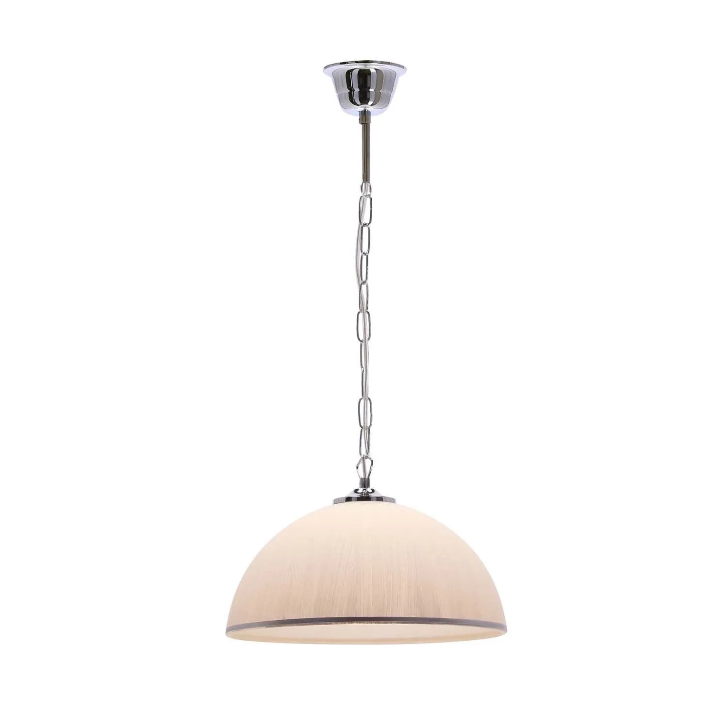 Candellux Lampa wisząca SUGAR 1xE27 60W chromowy/srebrny