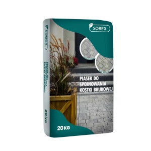 Worek piasku do spoinowania kostki brukowej, 20 kg.