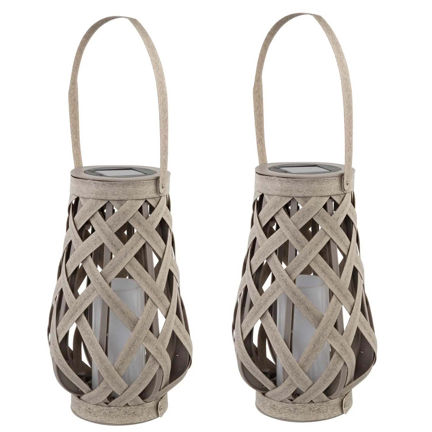 4iQ Zestaw 2 latarni solarnych MIGOTKA 1xLED