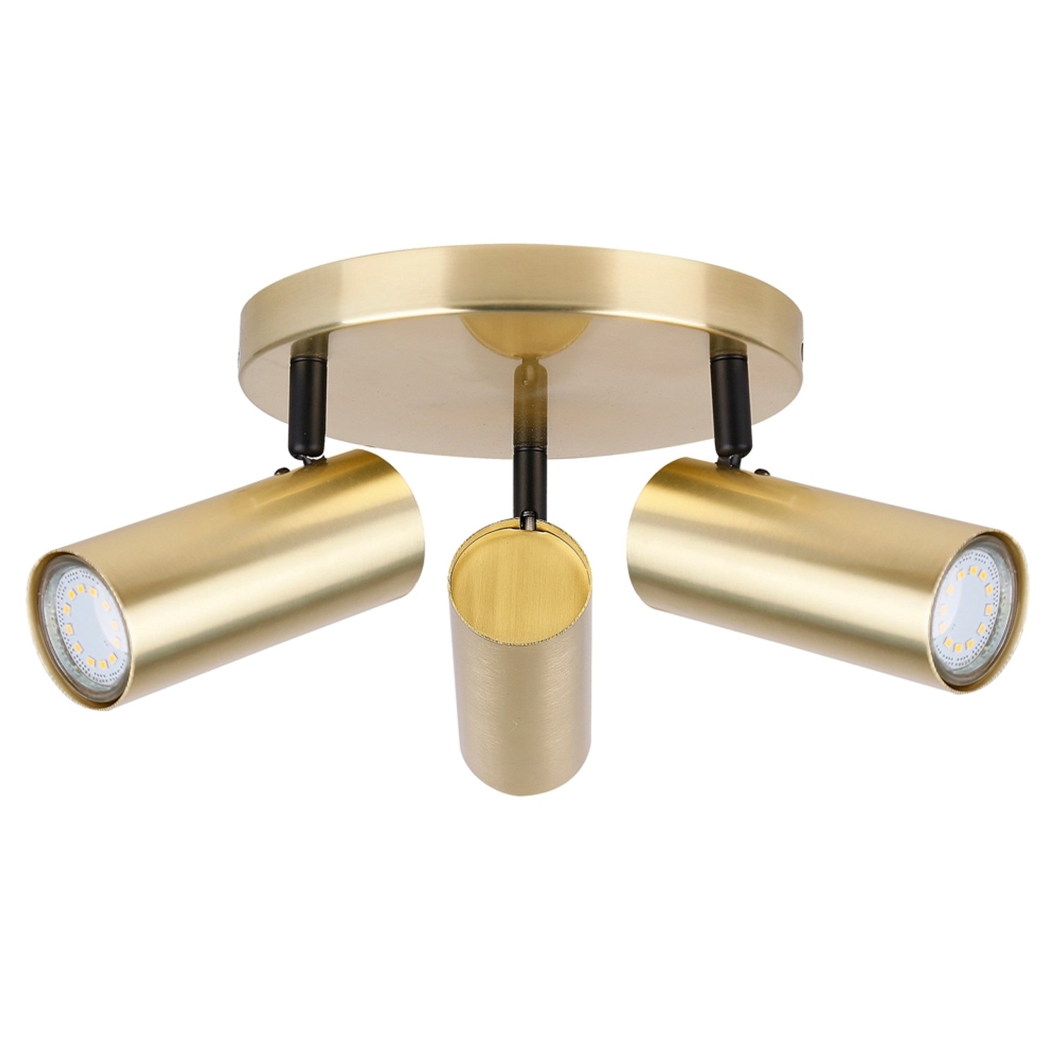 Candellux Plafon COLLY mosiądz 3xGU10