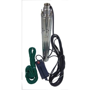 t.b.t. pompa elektryczna z kablem i liną do zaopatrzenia w wodę.