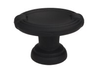 GAMET Gałka meblowa czarny matowy 28 mm