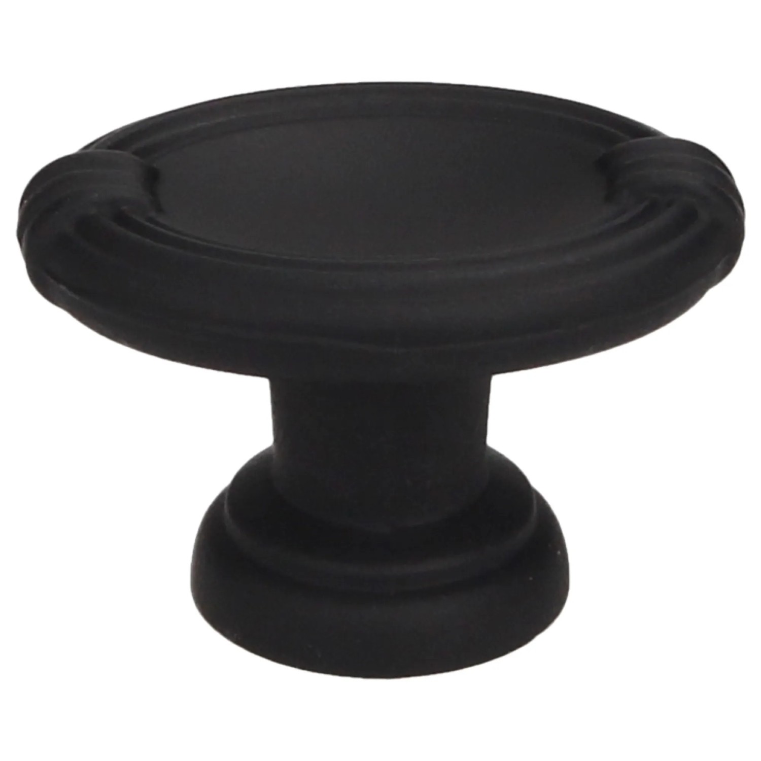 GAMET Gałka meblowa czarny matowy 28 mm