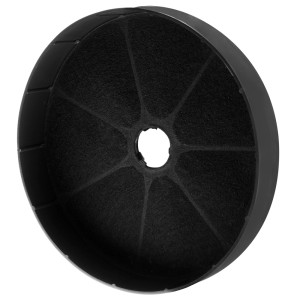 t.b.t. Filtr z węglem aktywnym, okrągły, czarny.