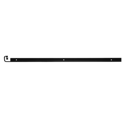 Listwa przyblatowa aluminiowa kątowa 4 cm x 60 cm czarna