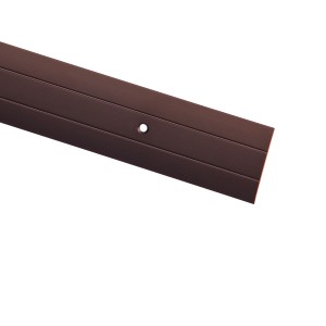 Brązowy profil t.b.t. z otworem, widok szczegółowy.