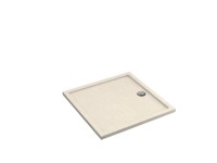 Schedpol Brodzik kwadratowy Larix 90 kaszmirowy struktura 90x90x4,5 Schedpol Brodzik kwadratowy Larix 90 kaszmirowy struktura 90x90x4,5