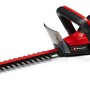 Akumulatorowe nożyce do żywopłotu Einhell Power X-Change GC-CH 18/40 Li Solo, czerwono-czarne, bez akumulatora. Do precyzyjnego cięcia.