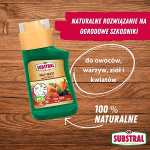 Substral Naturen Multi-Insect środek owadobójczy na mszyce, odpowiedni do owoców, warzyw, ziół i kwiatów.
