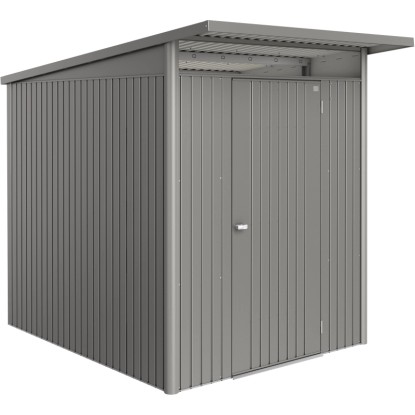 Biohort Domek metalowy AvantGarde ECO A2, drzwi standard, szary kwarc, metalik