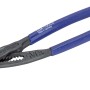 Kombinerki do pomp wodnych LUX MX Comfort 300 mm, regulowane kombinerki z niebieską rękojeścią.