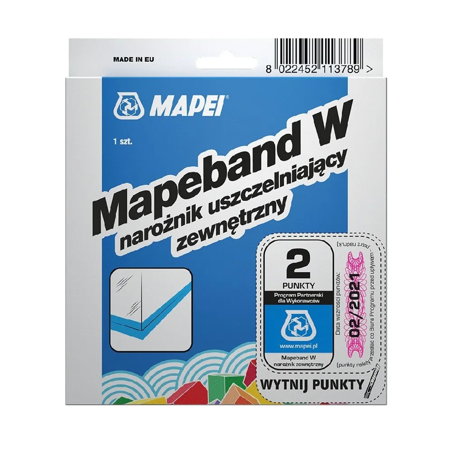 Mapei Narożnik zewnętrzny uszczelniający Mapeband W