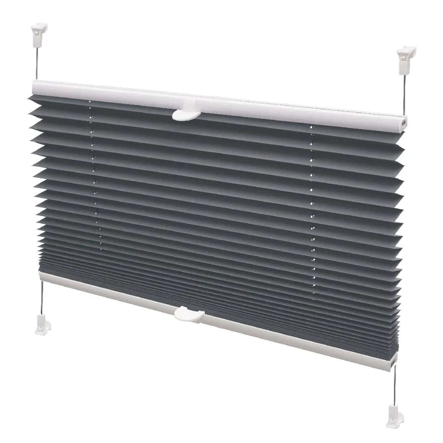 Roleta plisowana VERONA ciemnoszara 105 cm x 150 cm