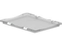 Pokrywa EUROBOX transparentna mała zawiasy 30 cm x 40 cm Pokrywa EUROBOX transparentna mała zawiasy 30 cm x 40 cm