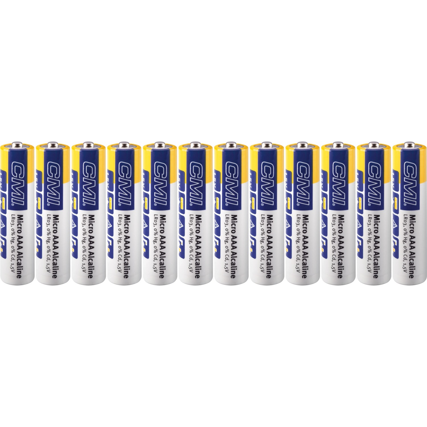 LUX-TOOLS Bateria alkaliczna CMI LR03/AAA 12szt.