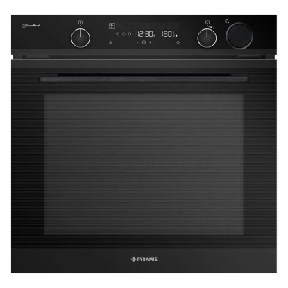 Pyramis Piekarnik do zabudowy PO78104010EBLM czarny 59,5 cm