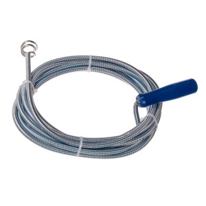 LUX Classic sprężyna do rur, 5 m, z niebieską rączką do rur 30-50 mm