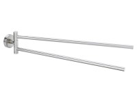 Tesa Wieszak MOON chrom 2R na ręczniki