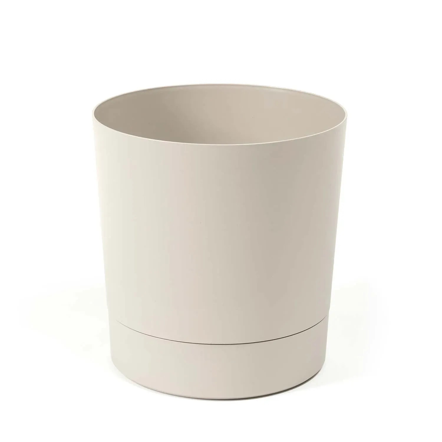 Doniczka Aura beżowa recycled - śr. 35 cm