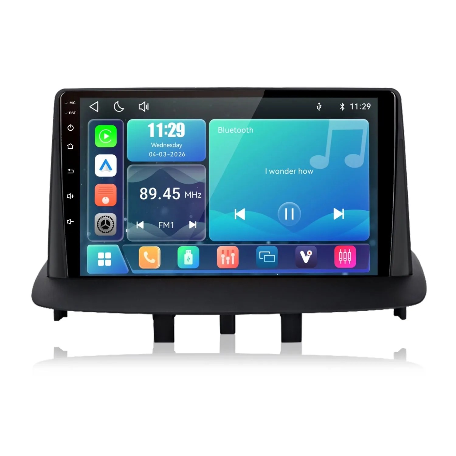 Junsun Radio Samochodowe Do Renault Megane 3 2008-2014 Linux