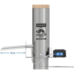 Dymogener DragON Jet 2 Long z popielnikiem